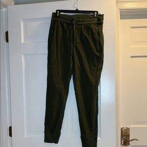 Athleta Olive Green Track Pants